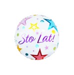 Balon Sto Lat okrągły 18 cali - 45 cm