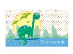 Zaproszenia Dino 10 szt