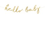 Baner Hello Baby Złoty