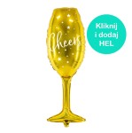 Balon Kieliszek "Cheers" 28x80 cm