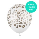 Balon Cętki Pastel Pure White 14 cali - 35 cm