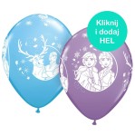 Balony Kraina Lodu mix 1 szt.