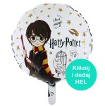 Balon foliowy Harry Potter biały 18cali - 45cm