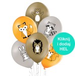 Balon Zwierzątka Leśne mix 1 szt.