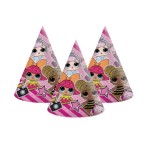 Czapeczki LOL 6 szt.