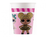 Kubeczki papierowe LOL 200ml 8szt.