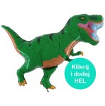 Balon Dinozaur Rex  Zielony 100x80 cm 