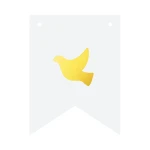 Baner DIY Ptaszek (Lewy) 16cm 