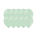 Balony Zielone Kiwi Cream Pastel 10 szt. 30cm 