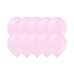 Balony Różowe Soft Pink Pastel 10 szt. 30cm  