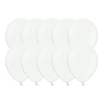 Balony White Pastel 10 szt. 30cm 