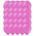 Balony Różowe Cyclamen Rose Pastel 25 szt. 30cm  