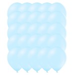 Balony Niebieskie Ice Blue Pastel 25 szt. 30cm 