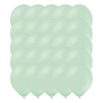 Balony Zielone Kiwi Cream Pastel 25 szt. 30cm 