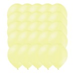 Balony Żółte Lemon Pastel 25 szt. 30cm  