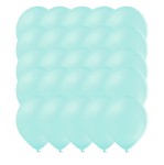 Balony Zielone Light Green Pastel 25 szt. 30cm 