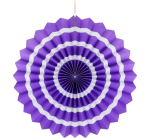 Rozeta Dekoracyjna Biały Pasek Lawendowa 1szt.  