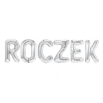Balonowa Girlanda Roczek Srebrny 180x35 cm 