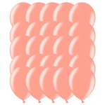Balony Rose Gold Metallic 25 szt. 30cm   