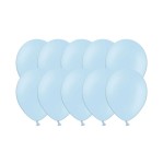Balony Niebieskie Sky Blue Pastel 10 szt. 30cm   