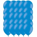 Balony Niebieskie Mid Blue Pastel 25 szt. 30cm 