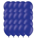 Balony Niebieskie Night Blue Pastel 25 szt. 30cm  