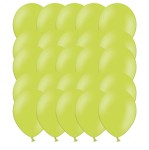 Balony Zielone Apple Green Pastel 25 szt. 30cm  
