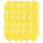 Balony Żółte Yellow Pastel 25 szt. 30cm 