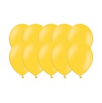 Balony Żółte Bright Yellow Pastel 10 szt. 30cm  