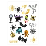Tatuaże Zmywalne Halloween Monsters
