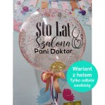 Balon Bubble Personalizowany Kulki Kolorowe ok. 53 cm 