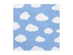 Serwetki jasnobłękitne w chmurki 33x33 cm