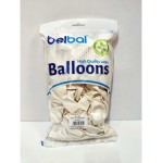 Balony White Pastel 100 szt. 35 cm  