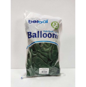 Balony Leaf Green Pastel 100 szt. 35 cm  