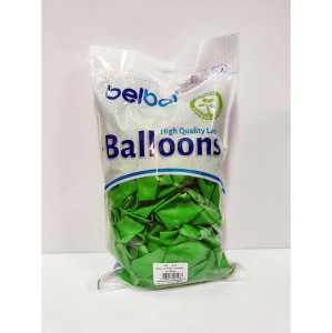 Balony Lime Green Pastel 100 szt. 35 cm 