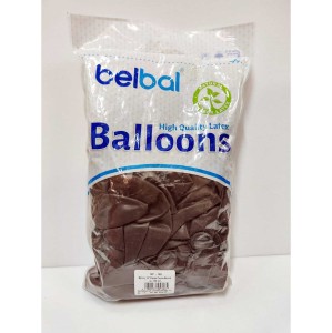Balony Cocoa Brown Pastel 100 szt. 35 cm  