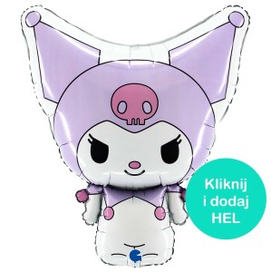 Balon Kuromi Fioletowa 49x56cm