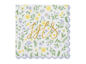 Serwetki IHS Kwiatowe Komunia 33x33cm 20szt.