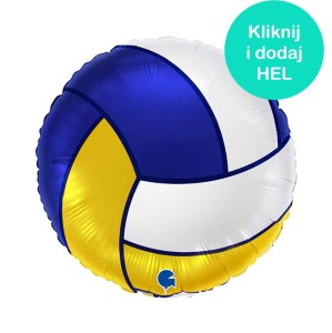 Balon foliowy Piłka do Siatkówki okrągły  18 cali - 46 cm