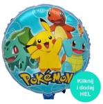 Balon okrągły Pokemony 45 cm