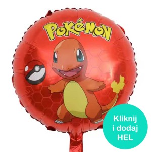 Balon okrągły Charmander Pokemon 45 cm