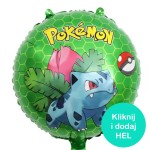 Balon okrągły Bulbasaur Pokemon 45 cm
